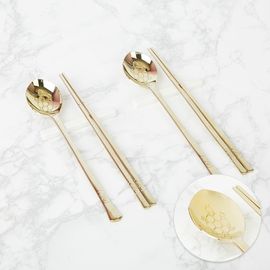 SEOCHON Turtle Titanium Cutlery Set for Two _ Timeless Design & Premium Quality _Made In Korea